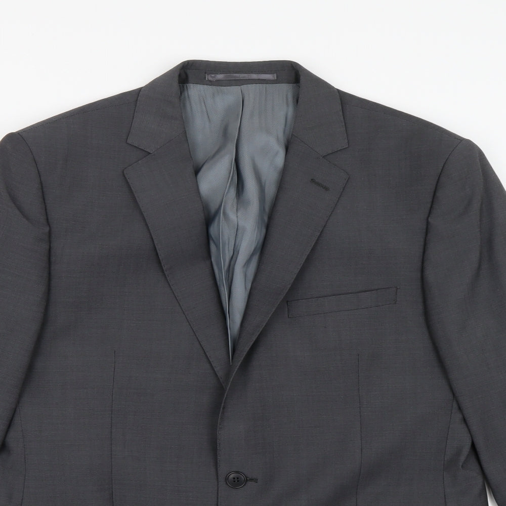 Lanificocerruti Mens Grey   Jacket Suit Jacket Size 40