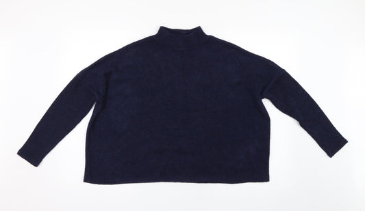 H&M Womens Blue  Knit Pullover Jumper Size XS