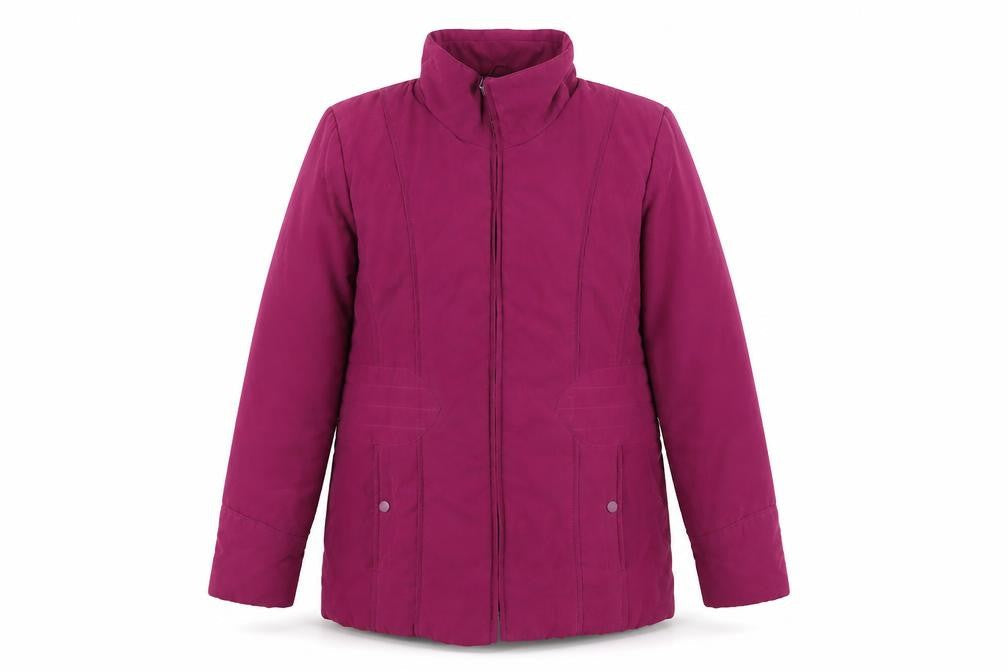 Klass Womens Pink   Overcoat Coat Size M