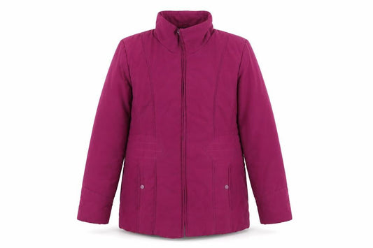Klass Womens Pink   Overcoat Coat Size M