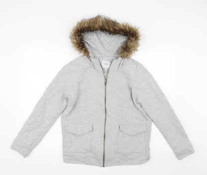 Next Womens Grey   Jacket  Size 10