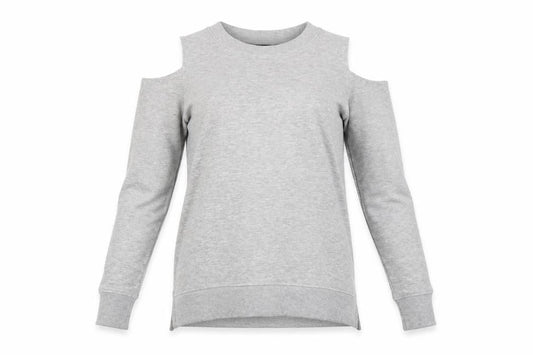 New Look Womens Grey   Pullover Sweatshirt Size 10