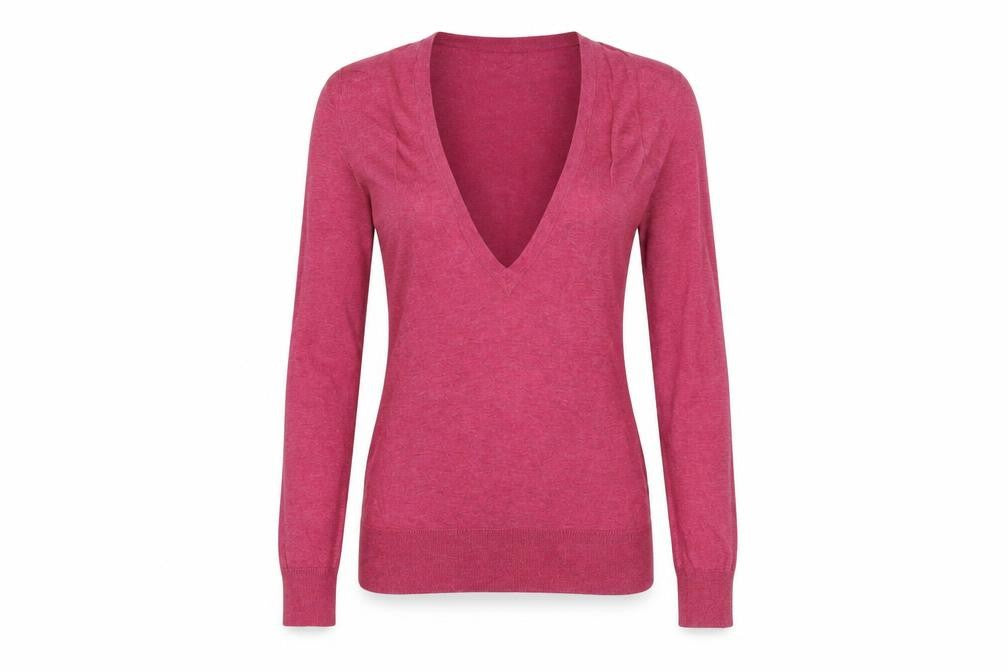 Warehouse Womens Pink  Knit Pullover Jumper Size 6