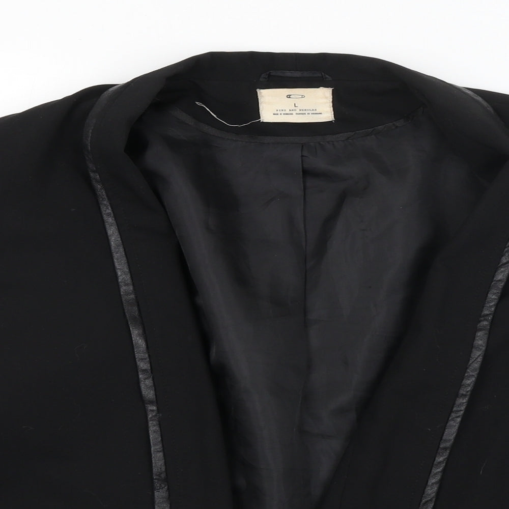 Pins & Needles Womens Black   Jacket Blazer Size L