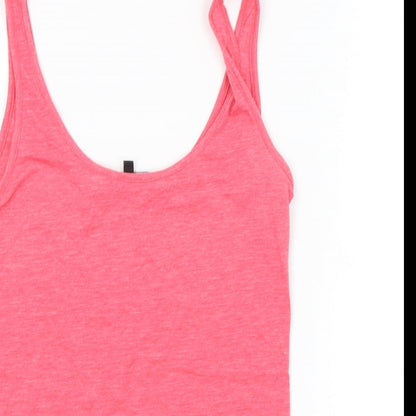 Preloved Warehouse Womens Pink   Basic Tank Size 6 - Detail