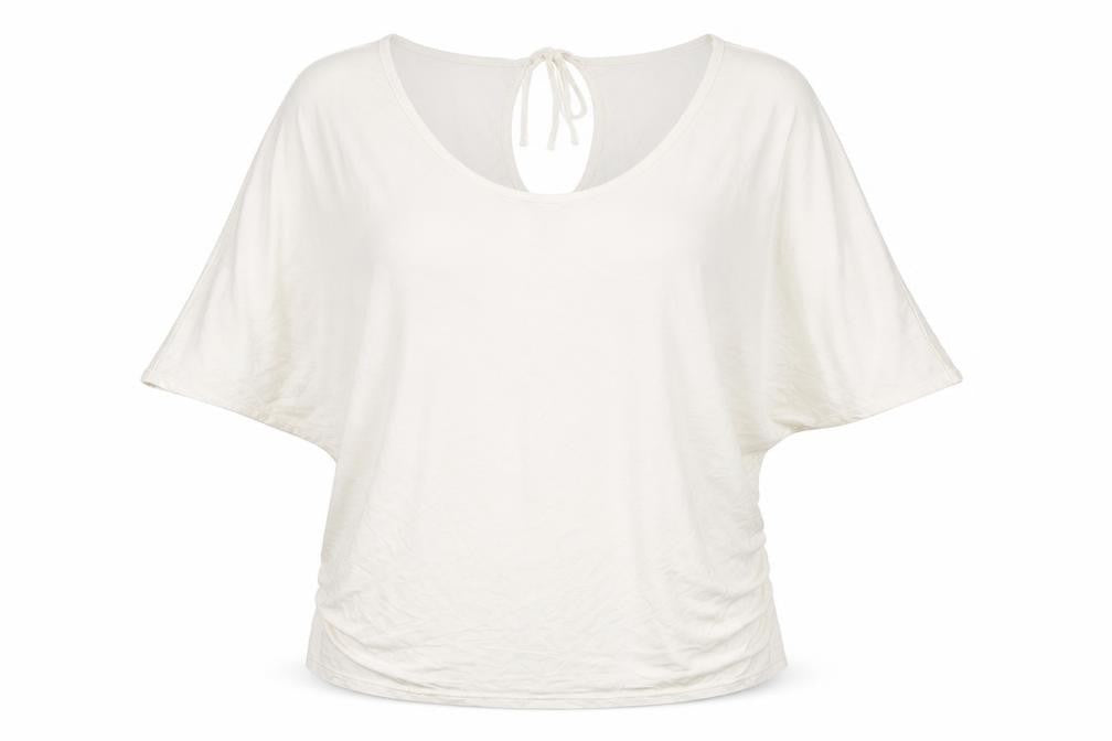 Preworn Womens White   Basic T-Shirt Size 3XL