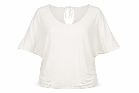 Preworn Womens White   Basic T-Shirt Size 3XL