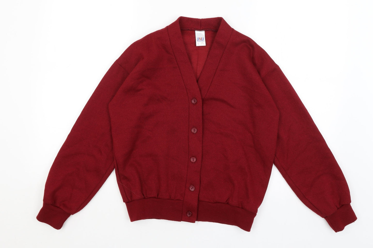 JMJ Girls Red   Cardigan Jumper Size 11-12 Years