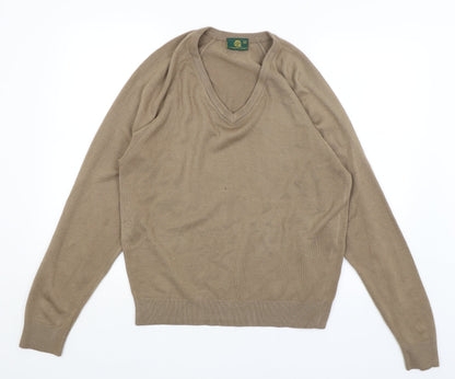Greenwoods Mens Brown   Pullover Jumper Size M