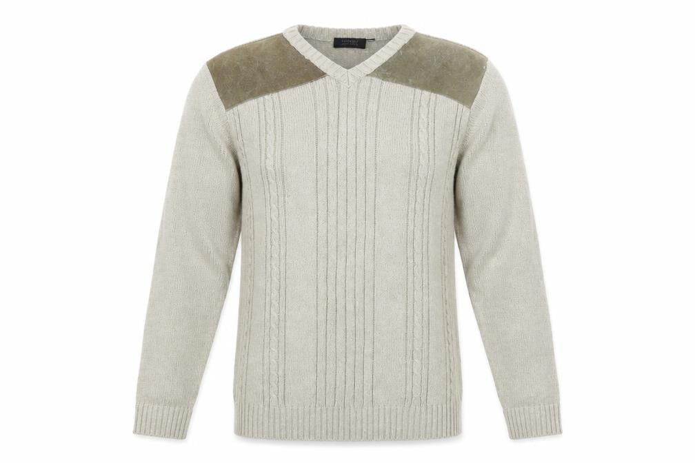 Armando Mens Beige   Pullover Jumper Size L