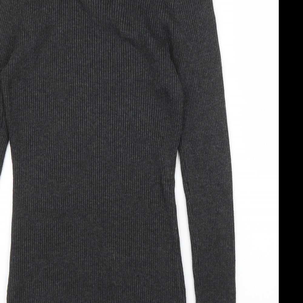 Only Womens Grey   Basic Blouse Size S