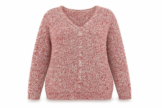 M&Co Womens Red   Pullover Jumper Size 12