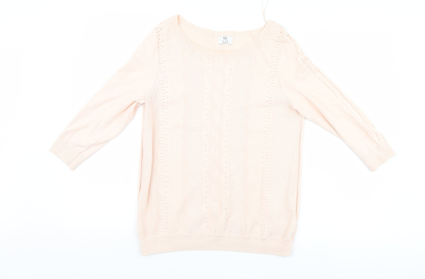 F&F Womens Pink   Pullover Jumper Size 10