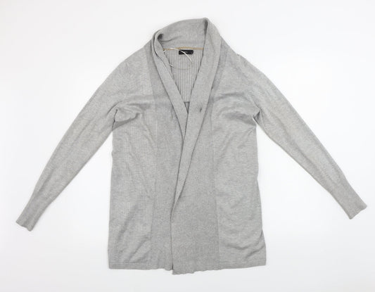 M&Co Womens Grey   Cardigan Jumper Size 10