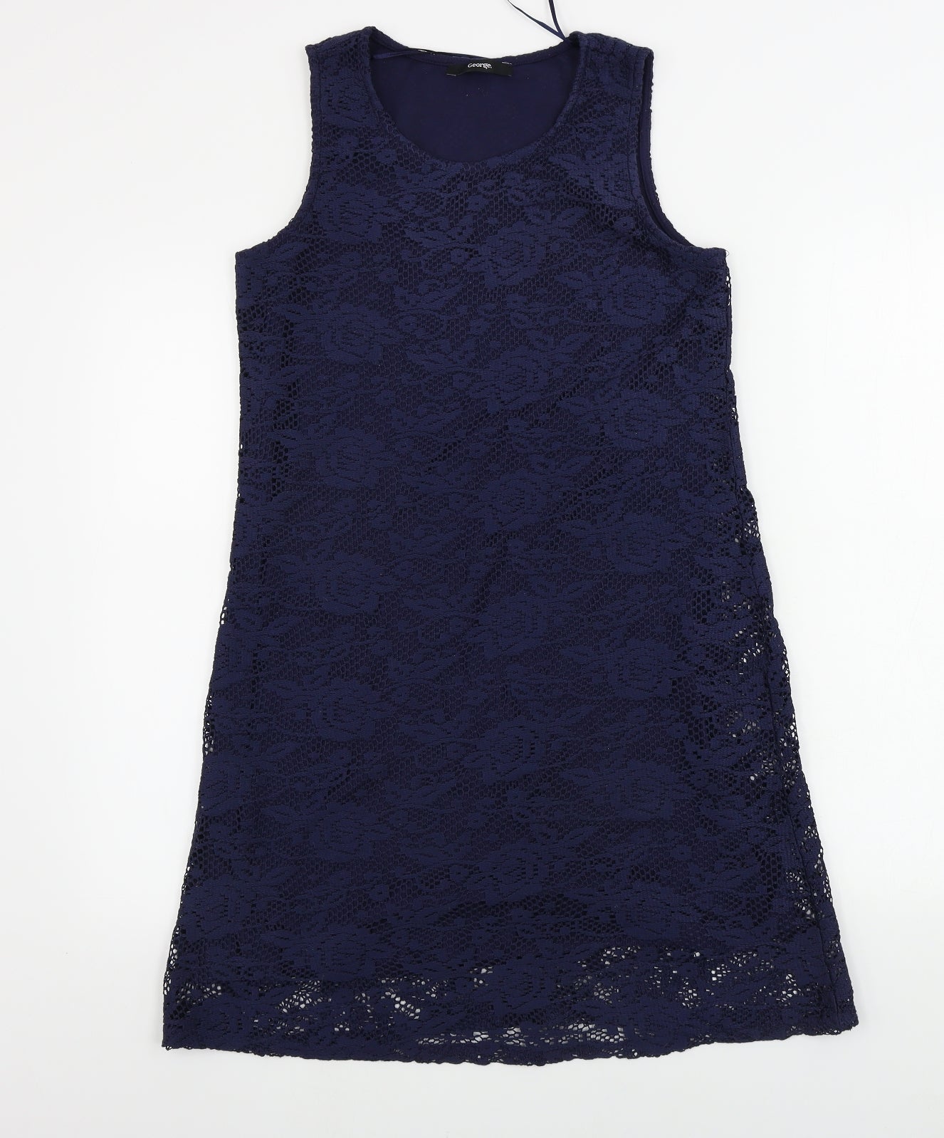 George Womens Blue   A-Line  Size 8