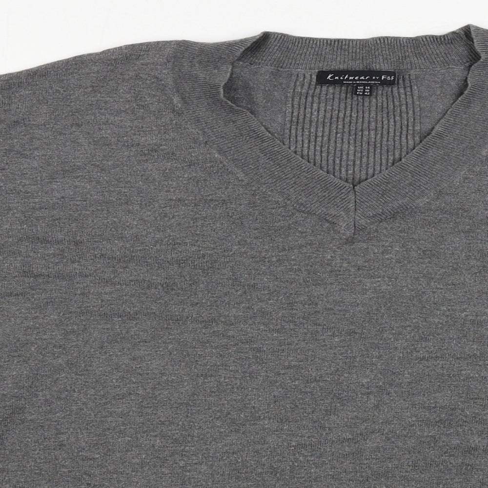 F&F  Womens Grey   Pullover Jumper Size 14