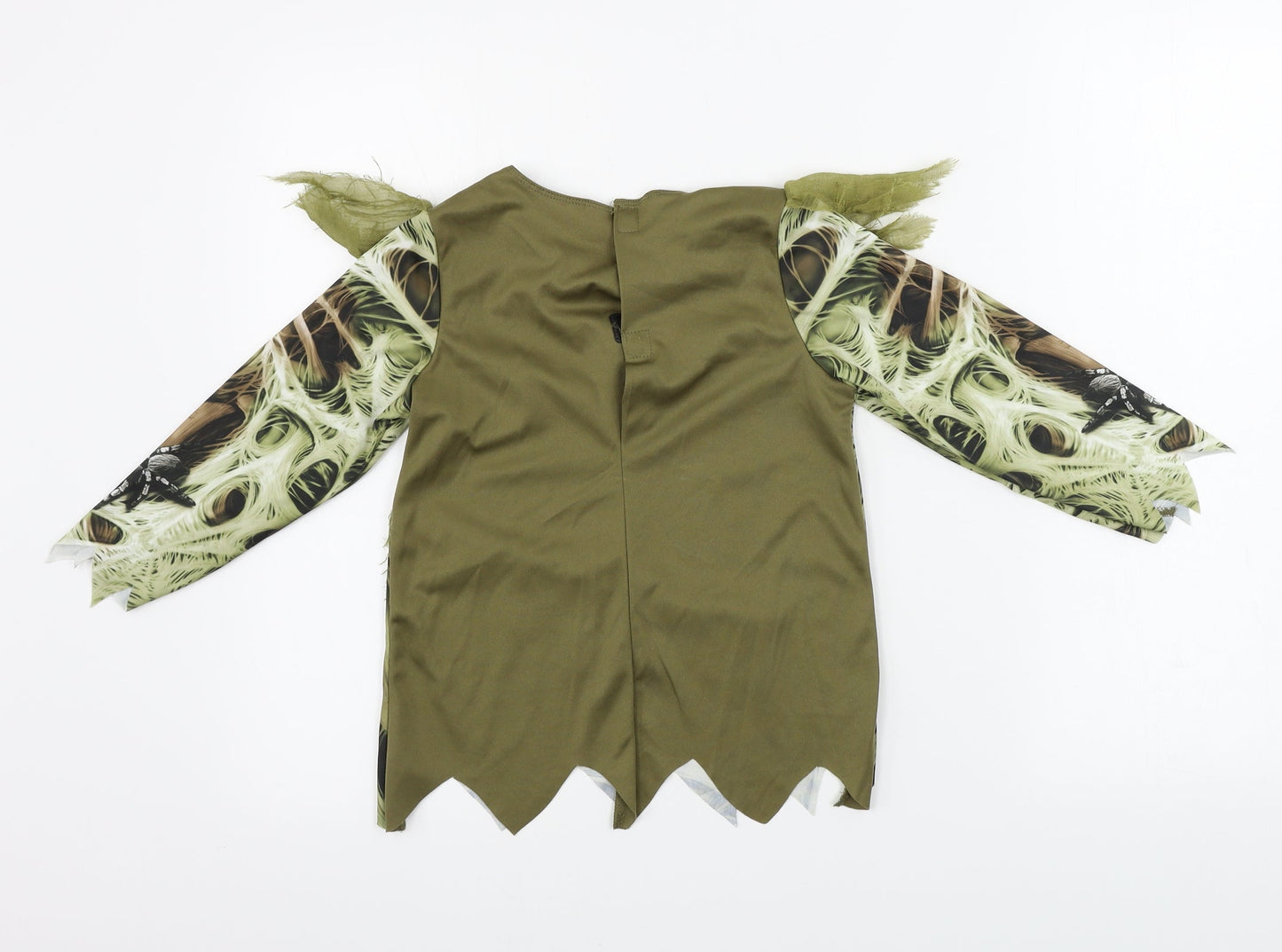 TU Boys Green   Basic T-Shirt Size 5-6 Years