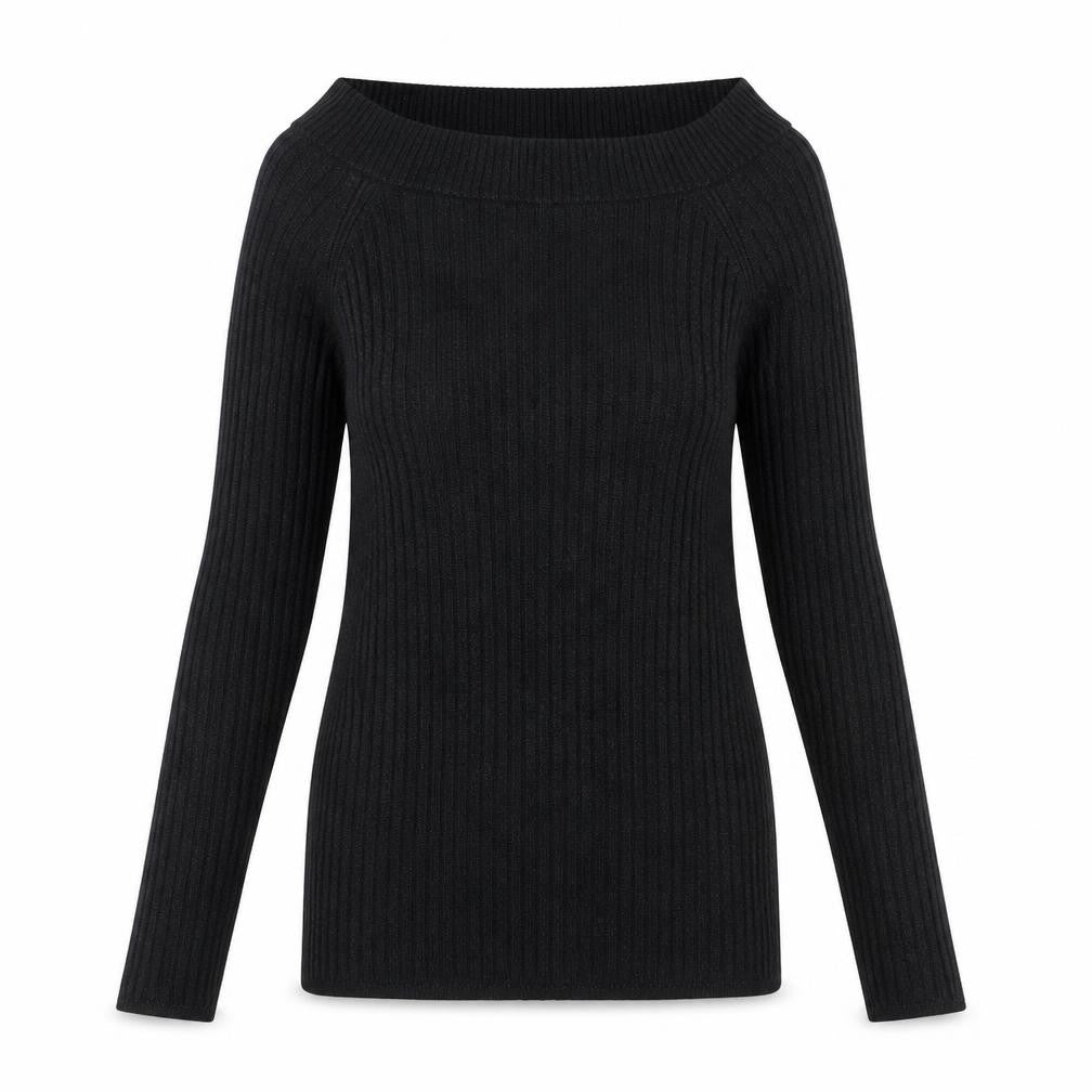 Marks & Spencer Womens Black   Pullover Jumper Size 12
