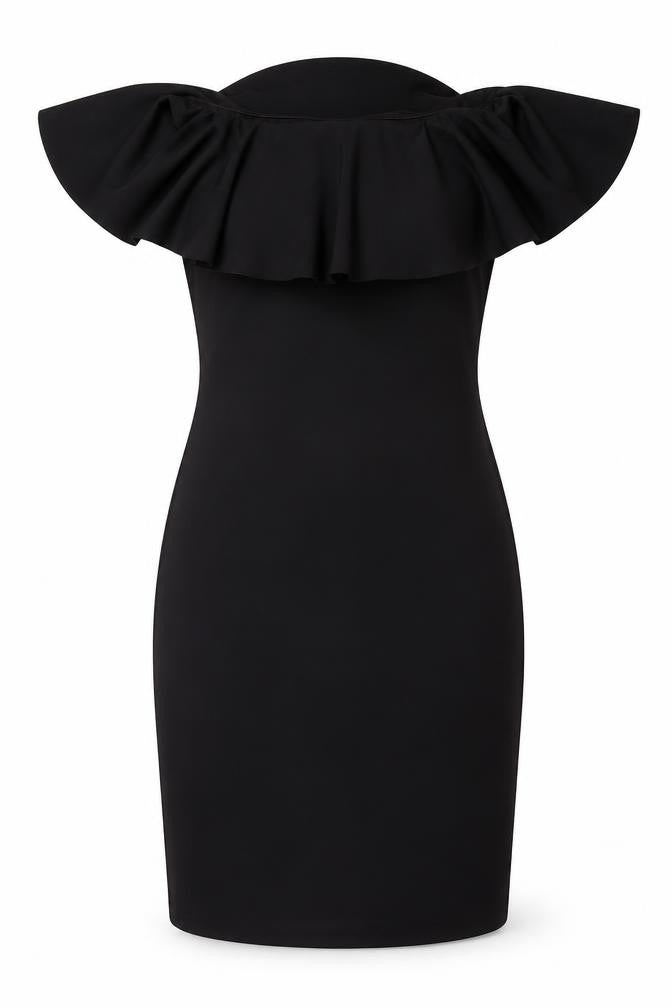 Ayanapa Womens Black   A-Line  Size 8