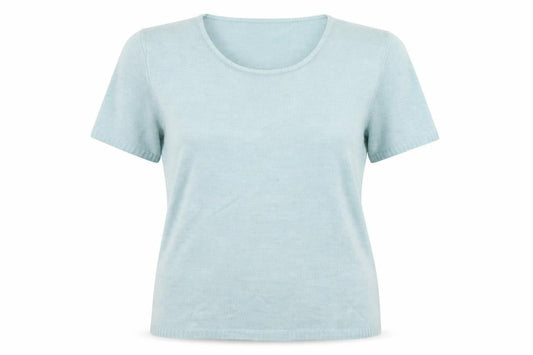 Front view of Papaya women’s green jumper, size UK 14