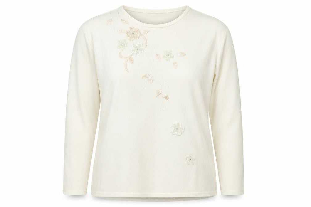 Chickadee Womens White   Pullover Jumper Size XL