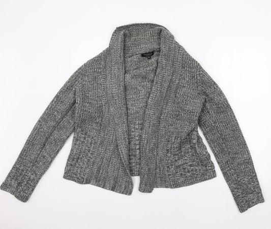 Debemhams Womens Grey   Cardigan Jumper Size 14