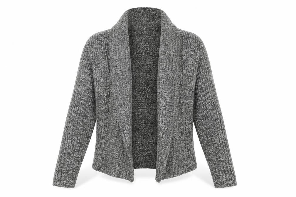 Debemhams Womens Grey   Cardigan Jumper Size 14