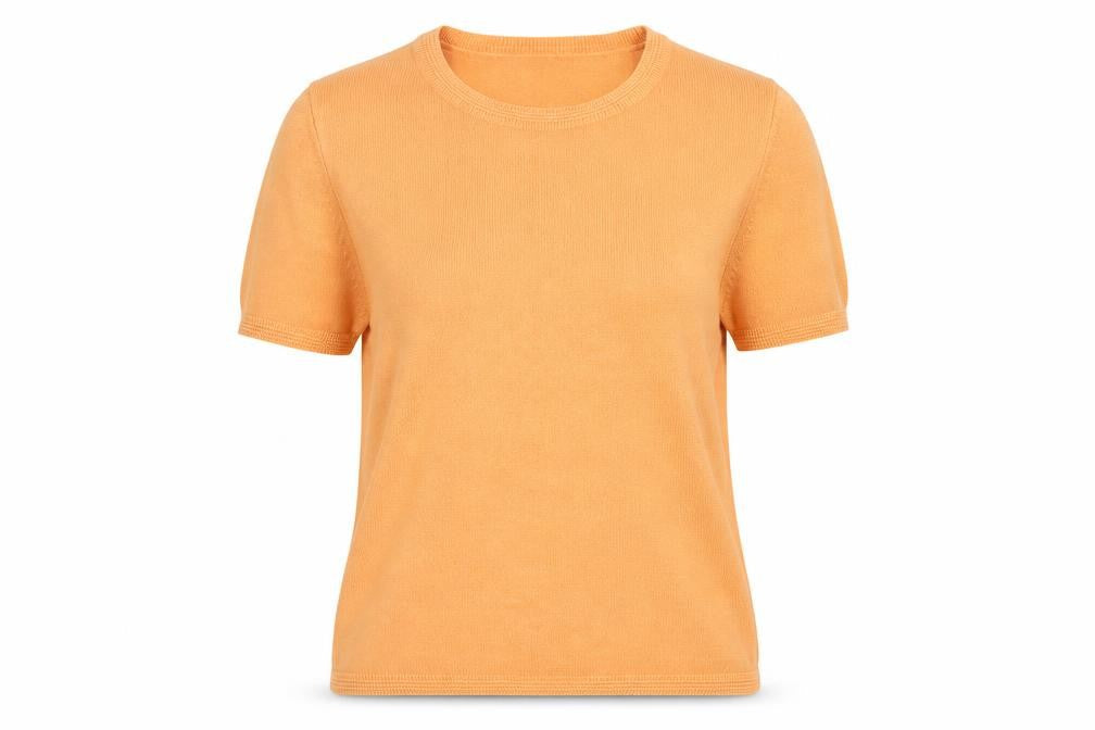 Marks & Spencer Womens Orange   Henley Jumper Size 14