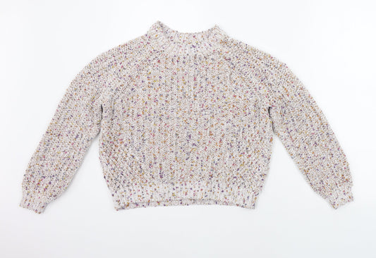 Marks and Spencer Womens Beige   Pullover Jumper Size S