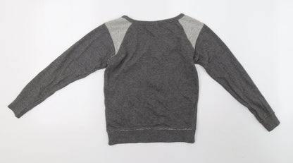 Preloved Primark Womens Grey   Pullover Sweatshirt Size 6 - Back