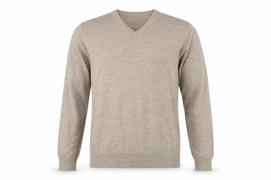 Marks & Spencer Mens Beige  Knit Pullover Sweatshirt Size M