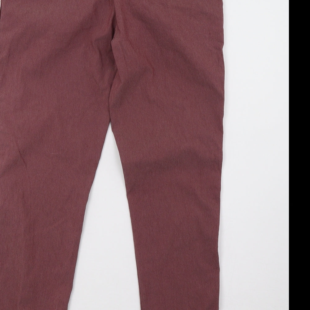 Preworn Womens Purple   Trousers  Size 10 L29 in