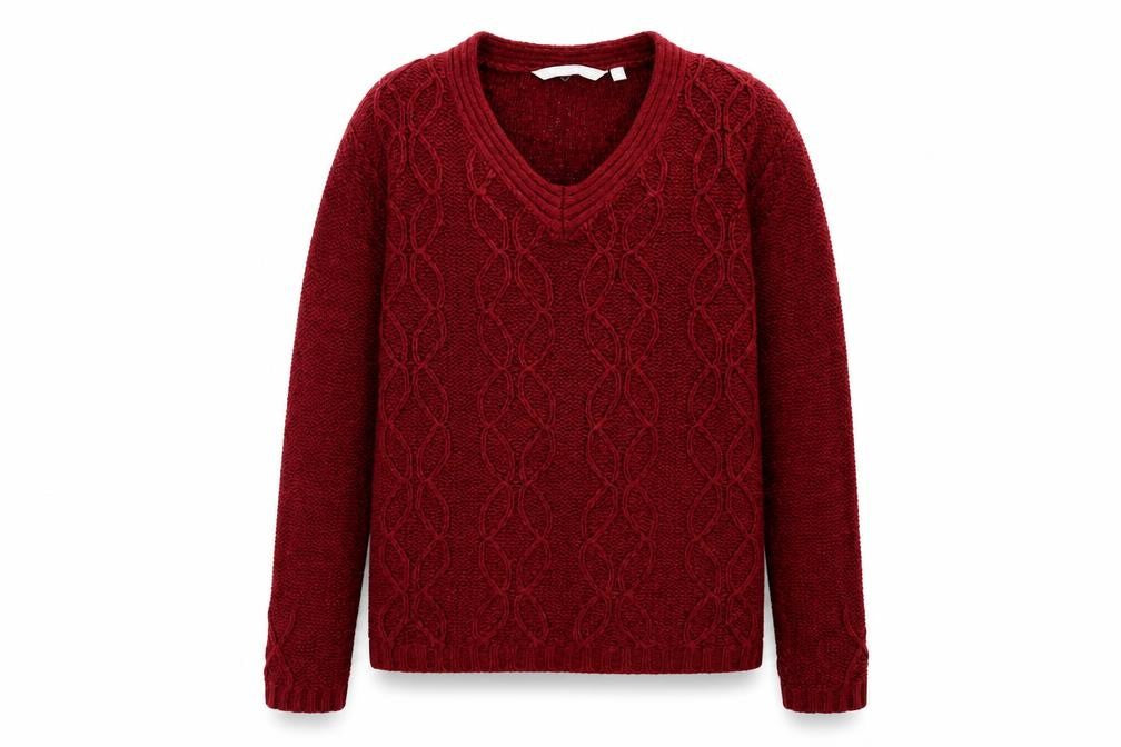 elizabeth scott Womens Red   Pullover Sweatshirt Size XL