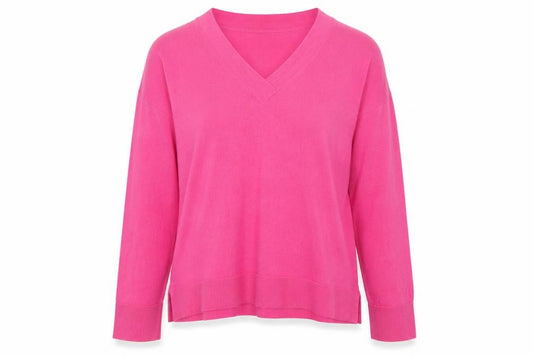 NEXT Womens Pink  Knit Pullover Sweatshirt Size 10