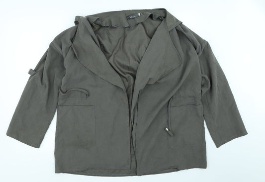 HLKODO Womens Grey   Jacket  Size XL