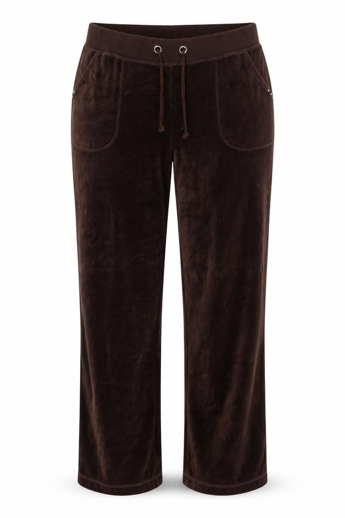 Bonmarché Womens Brown Sweatpants Trousers Size M L27.5 in
