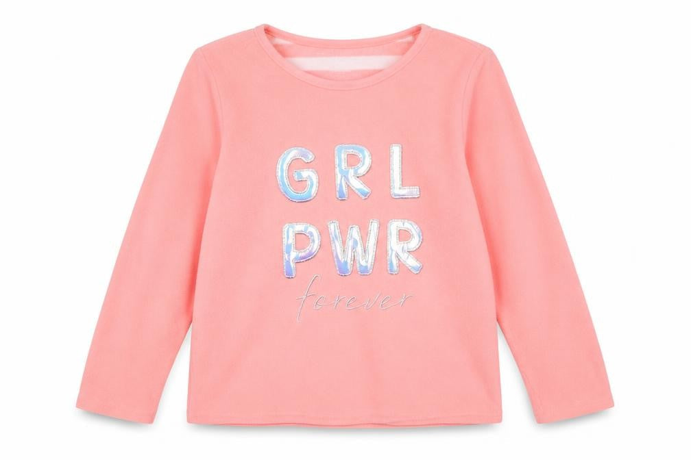 Primark Girls Pink Solid  Top Pyjama Top Size 8-9 Years