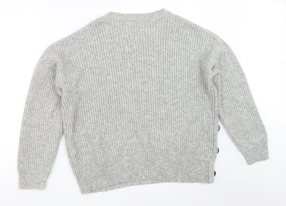 Primark Womens Grey   Pullover Jumper Size L