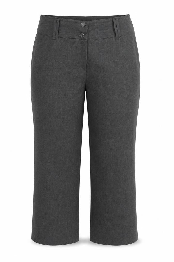 Papaya Womens Grey   Trousers  Size 14 L22.5 in