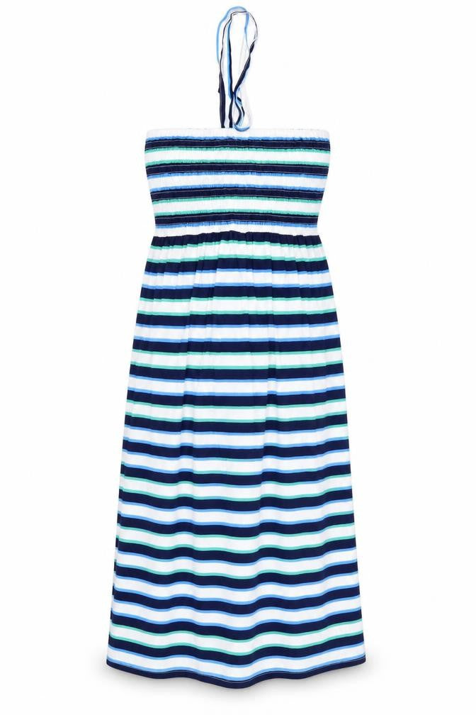 BHS Womens Multicoloured Striped  Maxi  Size M