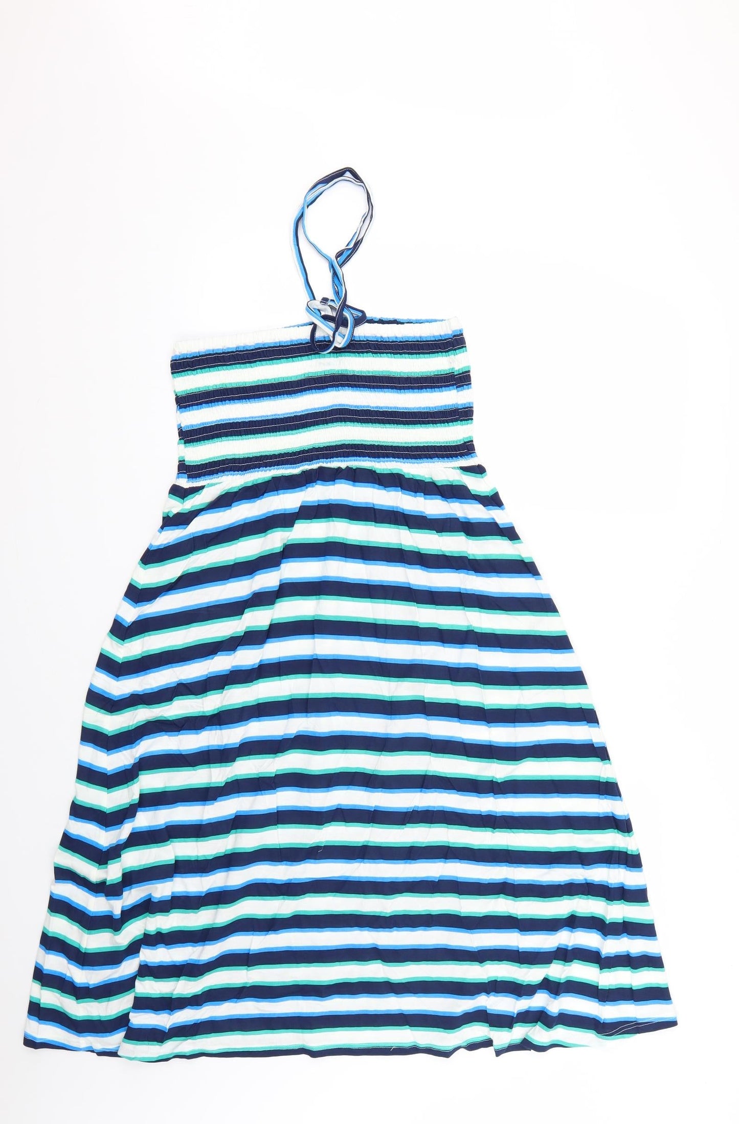 BHS Womens Multicoloured Striped  Maxi  Size M