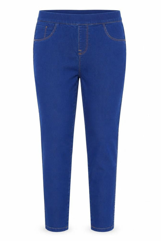 Denim & Co. Womens Blue   Jegging Jeans Size 12 L28 in