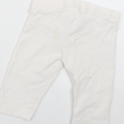 Next Girls White   Jegging Trousers Size 4 Years