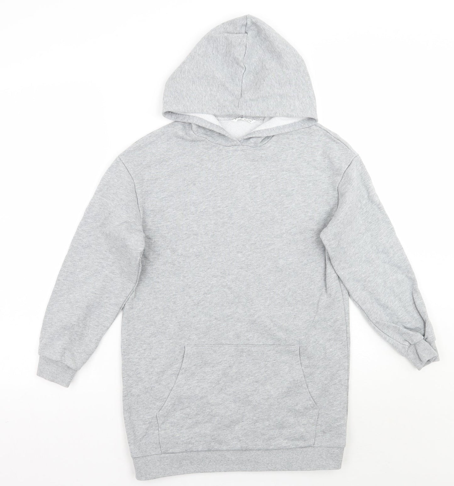 SheIn Girls Grey   Pullover Hoodie Size 11-12 Years