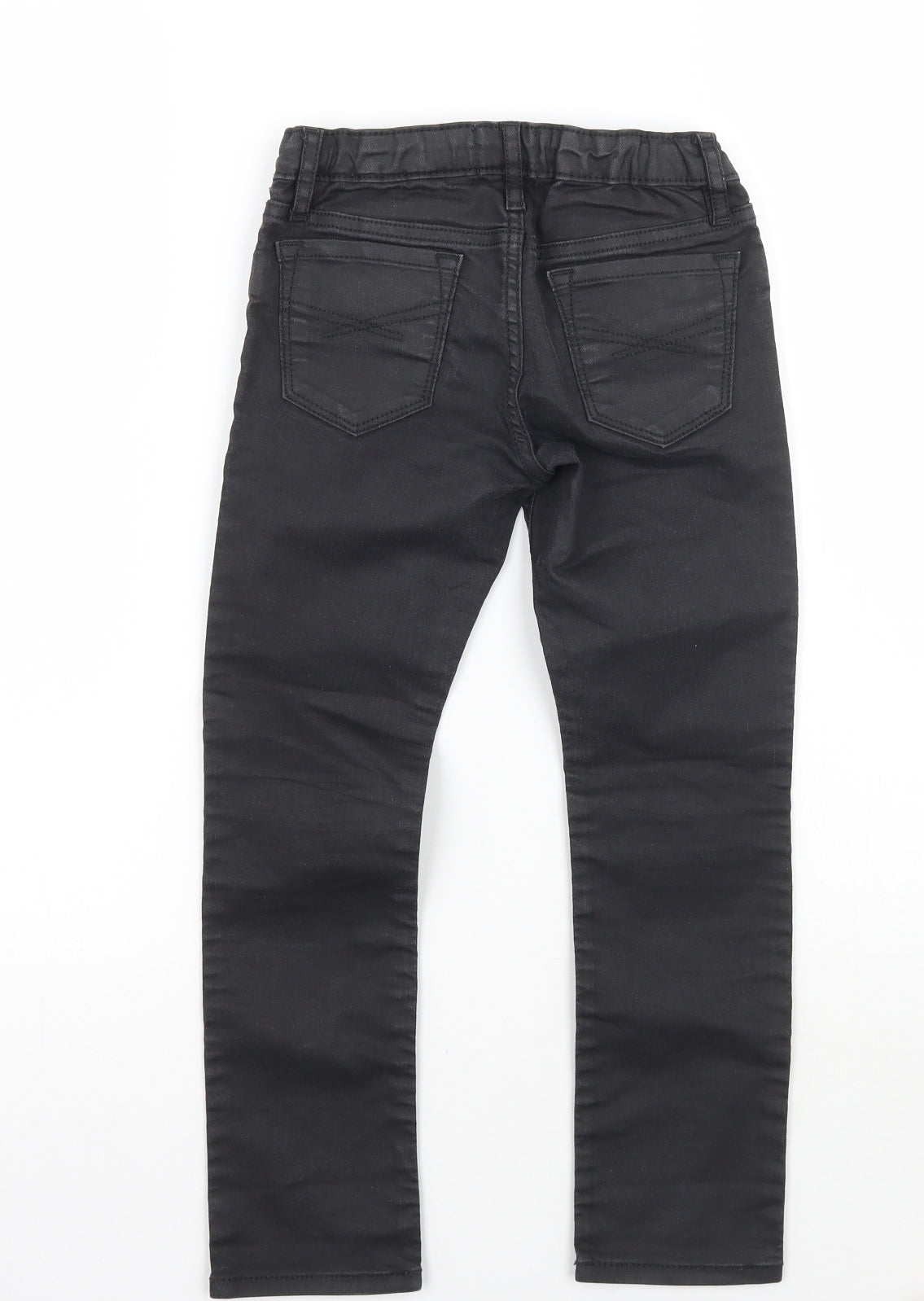 Gap Girls Black   Straight Jeans Size 6 Years