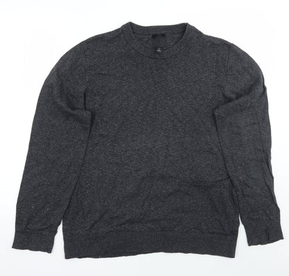 H&M Mens Grey   Pullover Jumper Size L