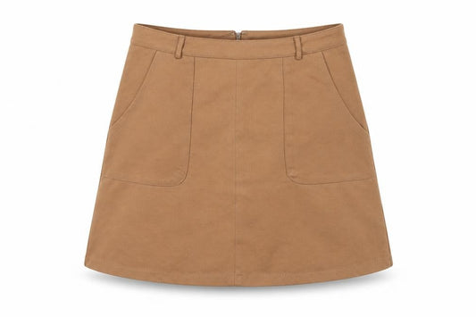 New Look Womens Beige   A-Line Skirt Size 10