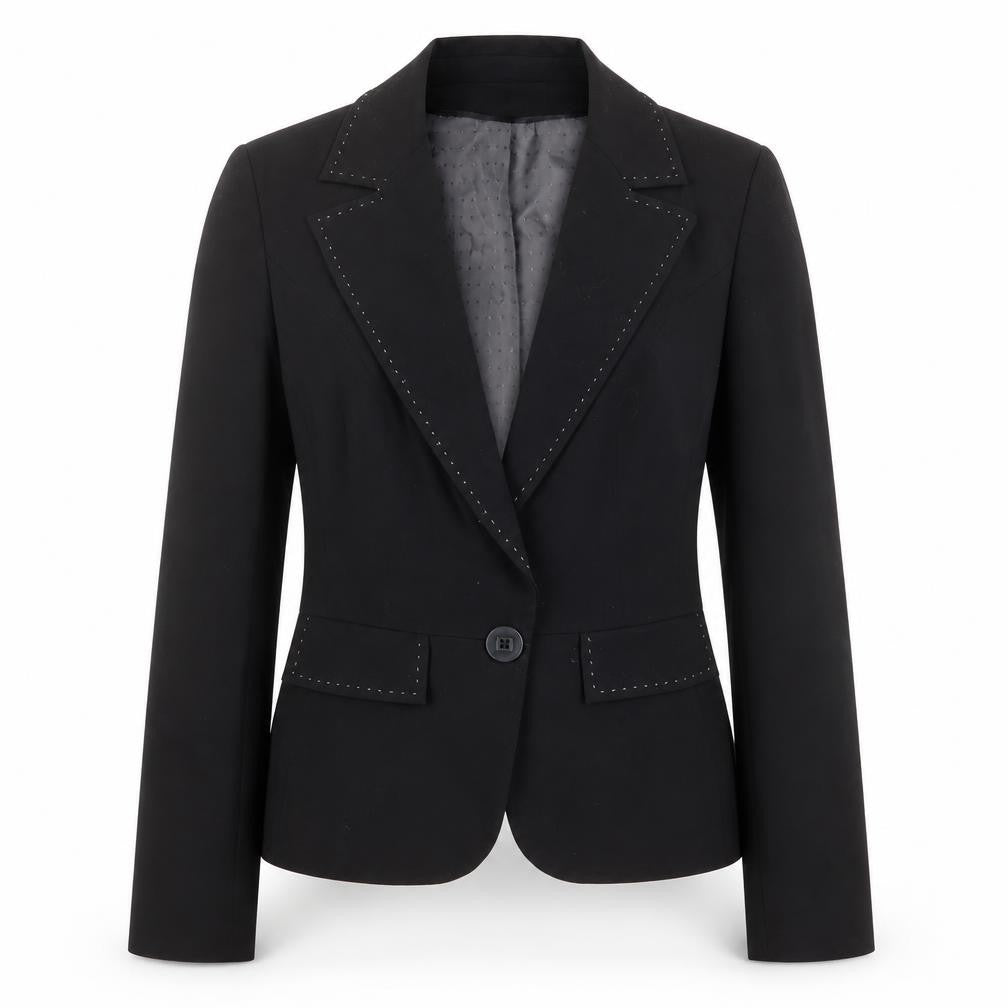 George Womens Black   Jacket Blazer Size 8