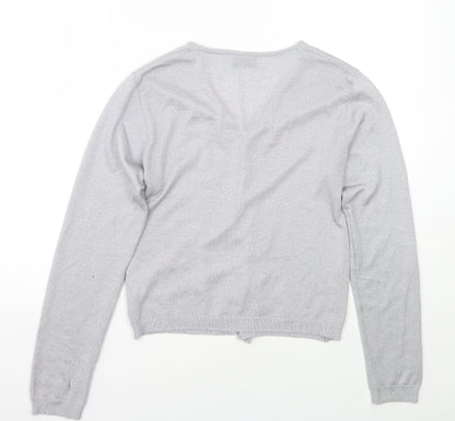 Clockhouse Womens Grey   Cardigan Jumper Size 12