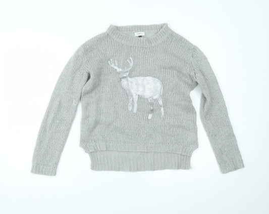 NEXT Womens Grey   Pullover Jumper Size 10